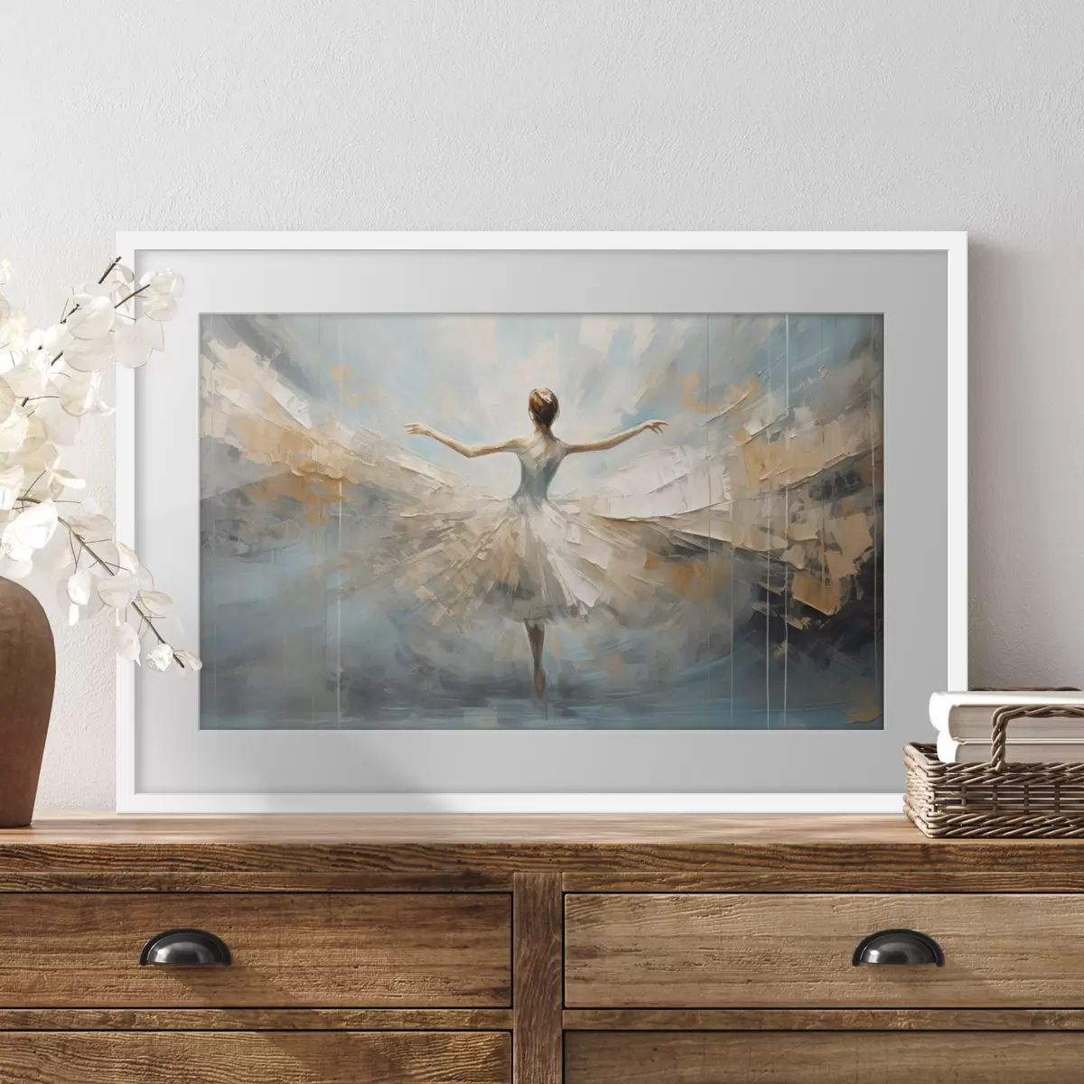 Poster Bailarina en la luz f35538