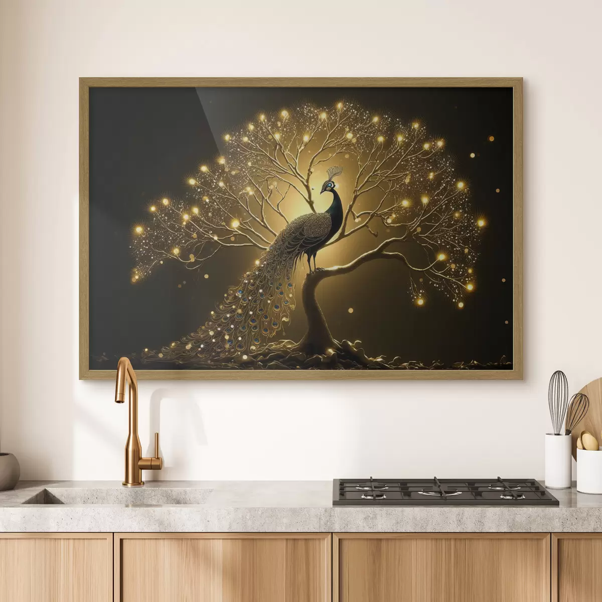 Poster El pavo real de las estrellas f34876