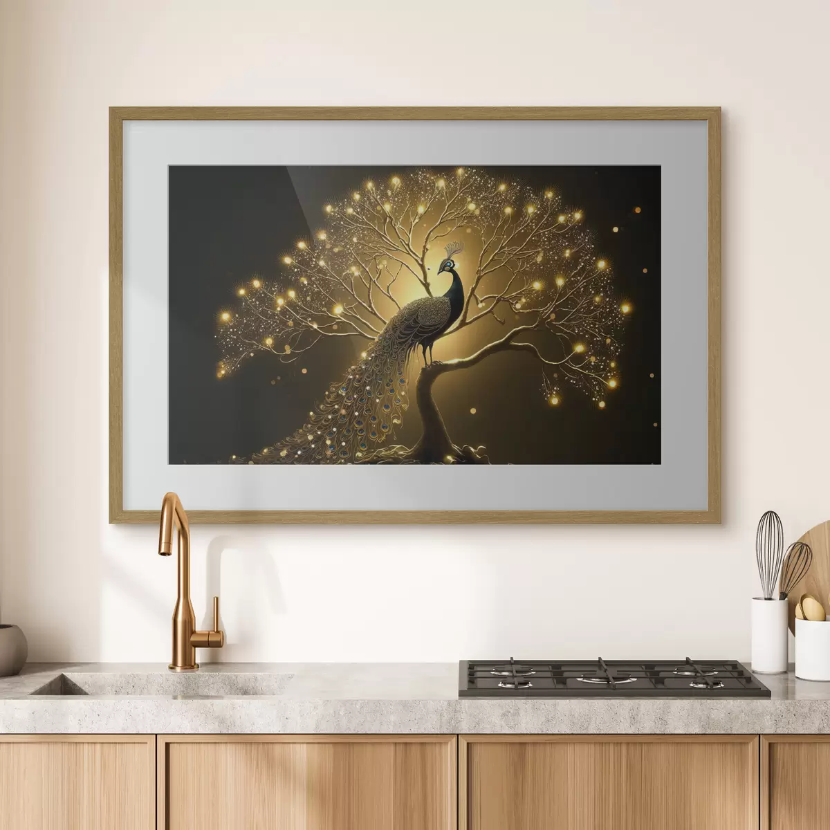 Poster El pavo real de las estrellas f34876
