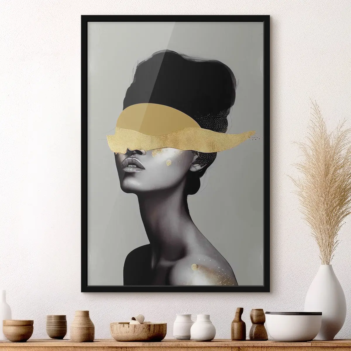 Poster Elegante sencillez en la expresión artística f34862