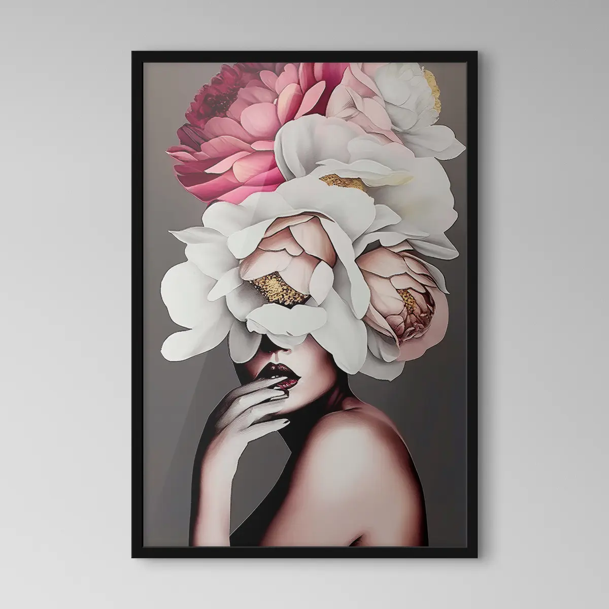 Poster Belleza caprichosa adornada con pétalos f34601