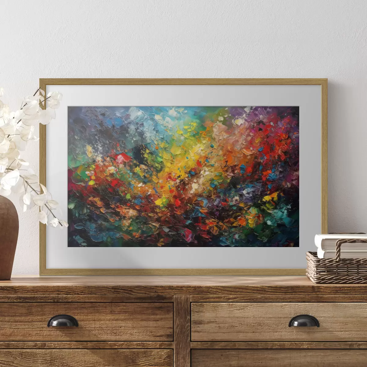 Poster El color florece f34451