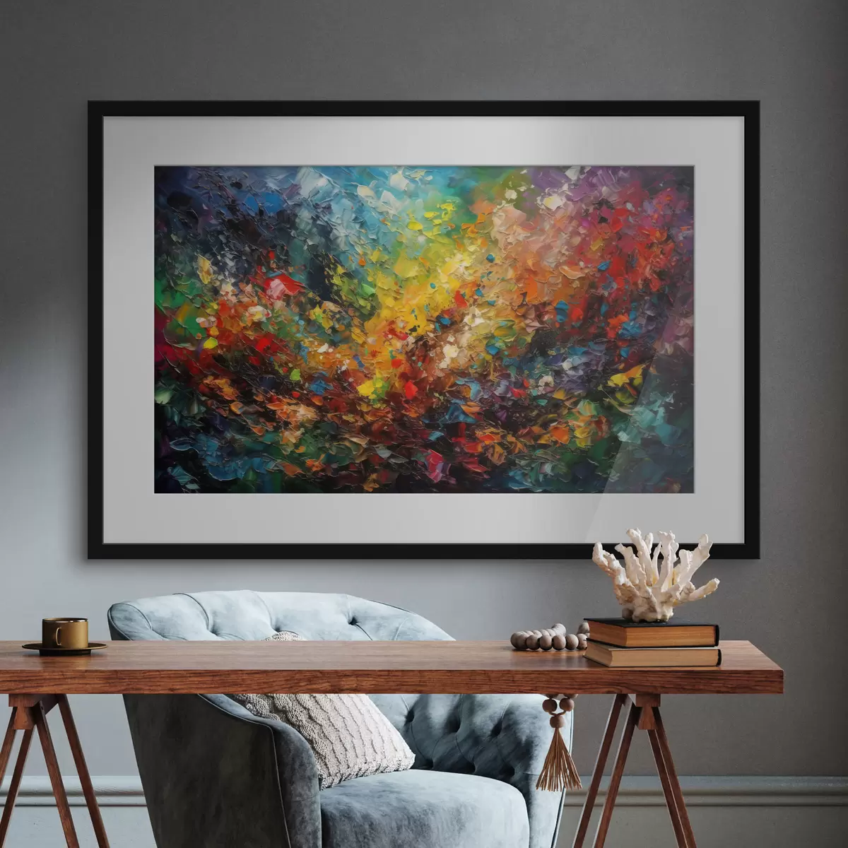 Poster El color florece f34451