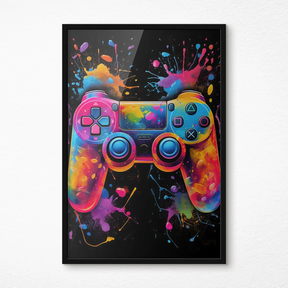 Poster Los colores vibrantes se unen a la aventura de los juegos f34260