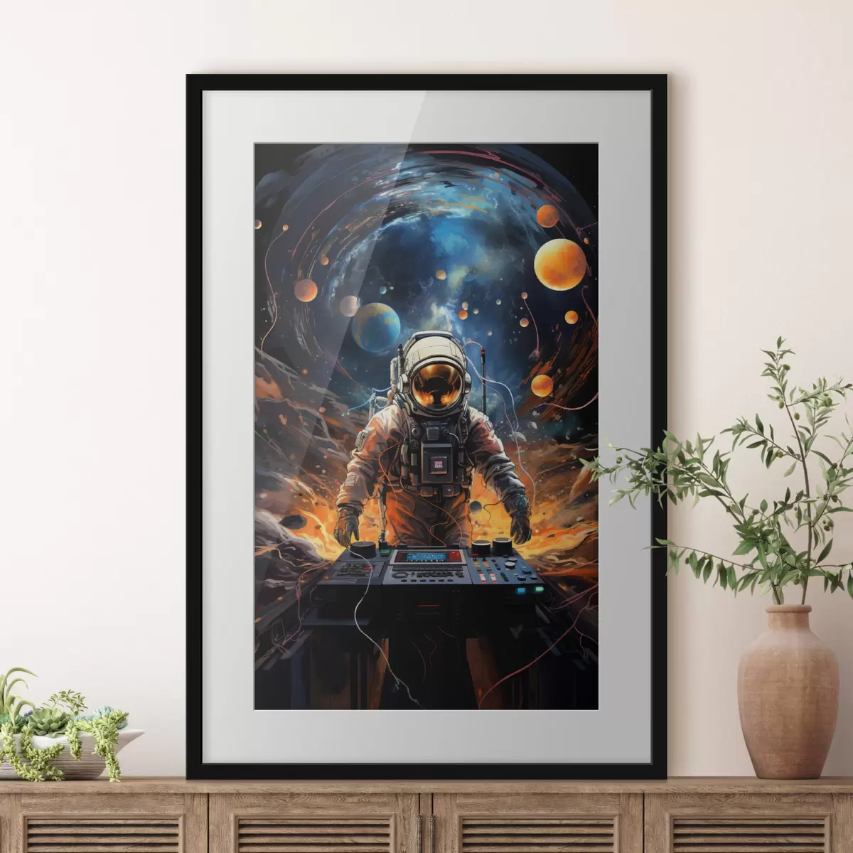 Poster Ritmo cósmico f34216