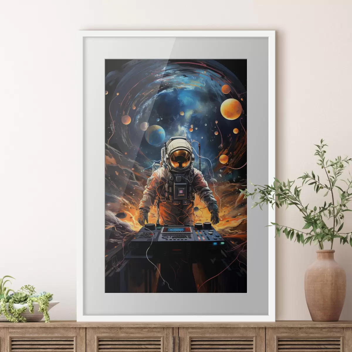 Poster Ritmo cósmico f34216