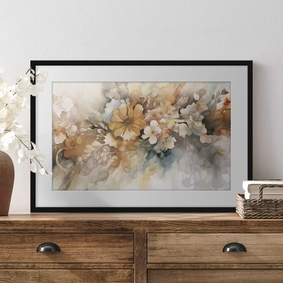 Poster Ternura de ocre f34202