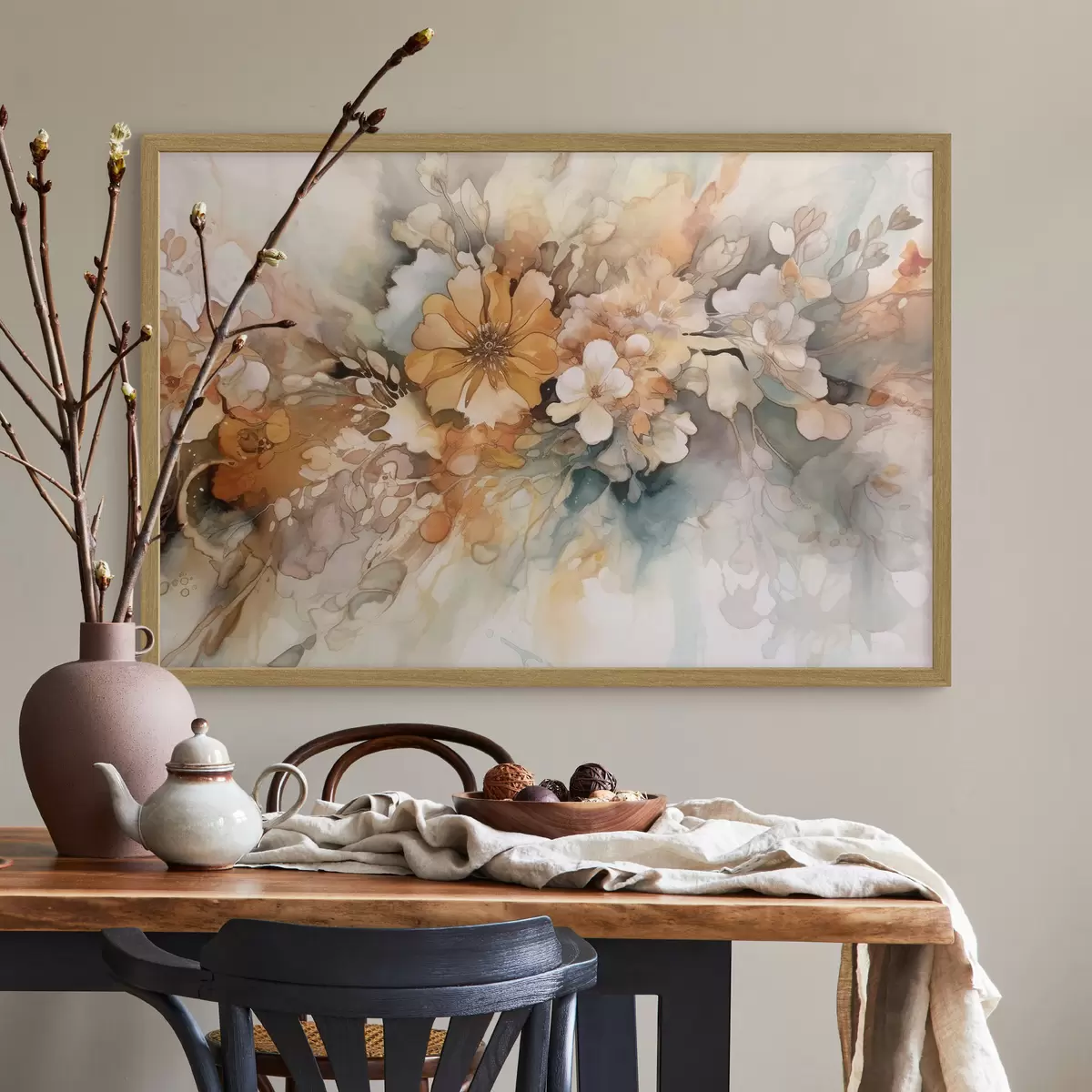 Poster Ternura de ocre f34202