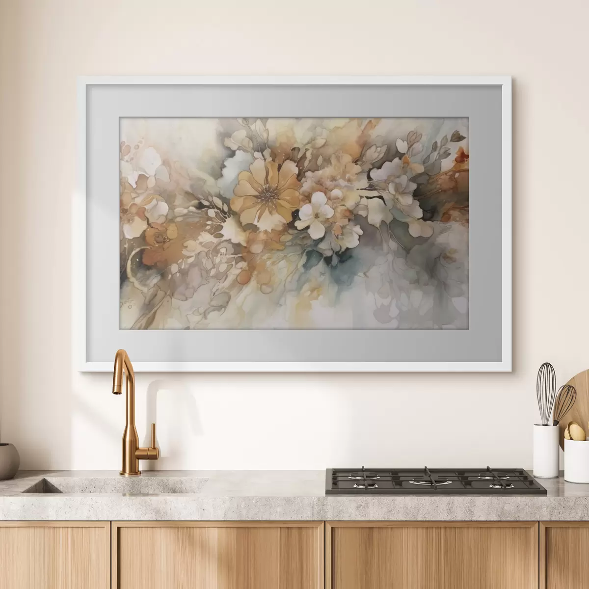 Poster Ternura de ocre f34202