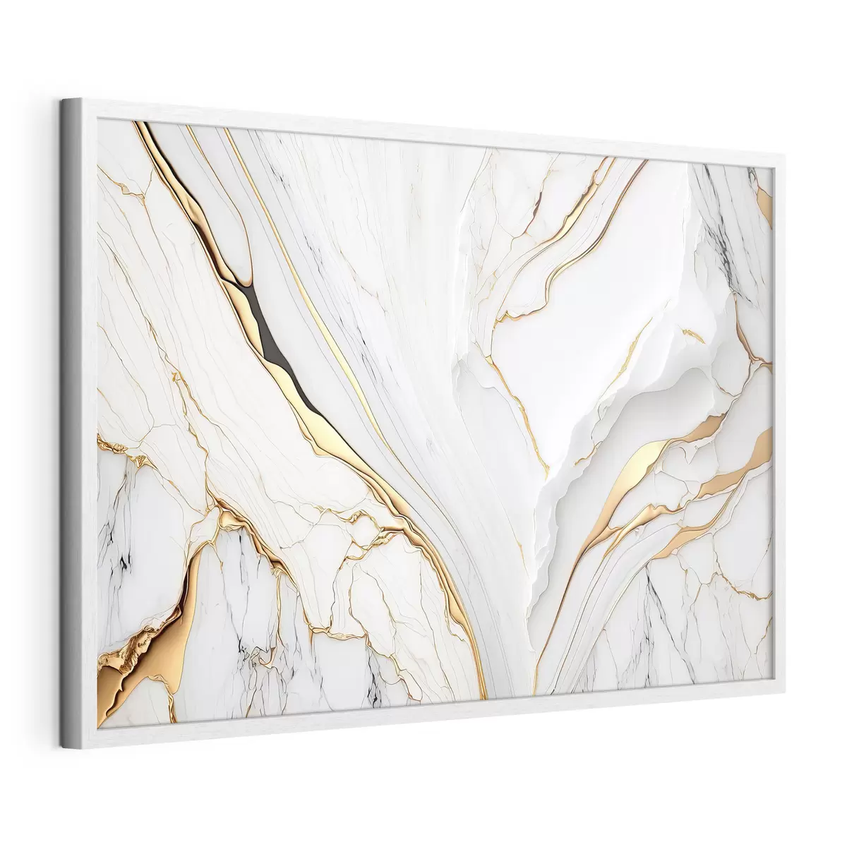 Poster Huella blanca f34128