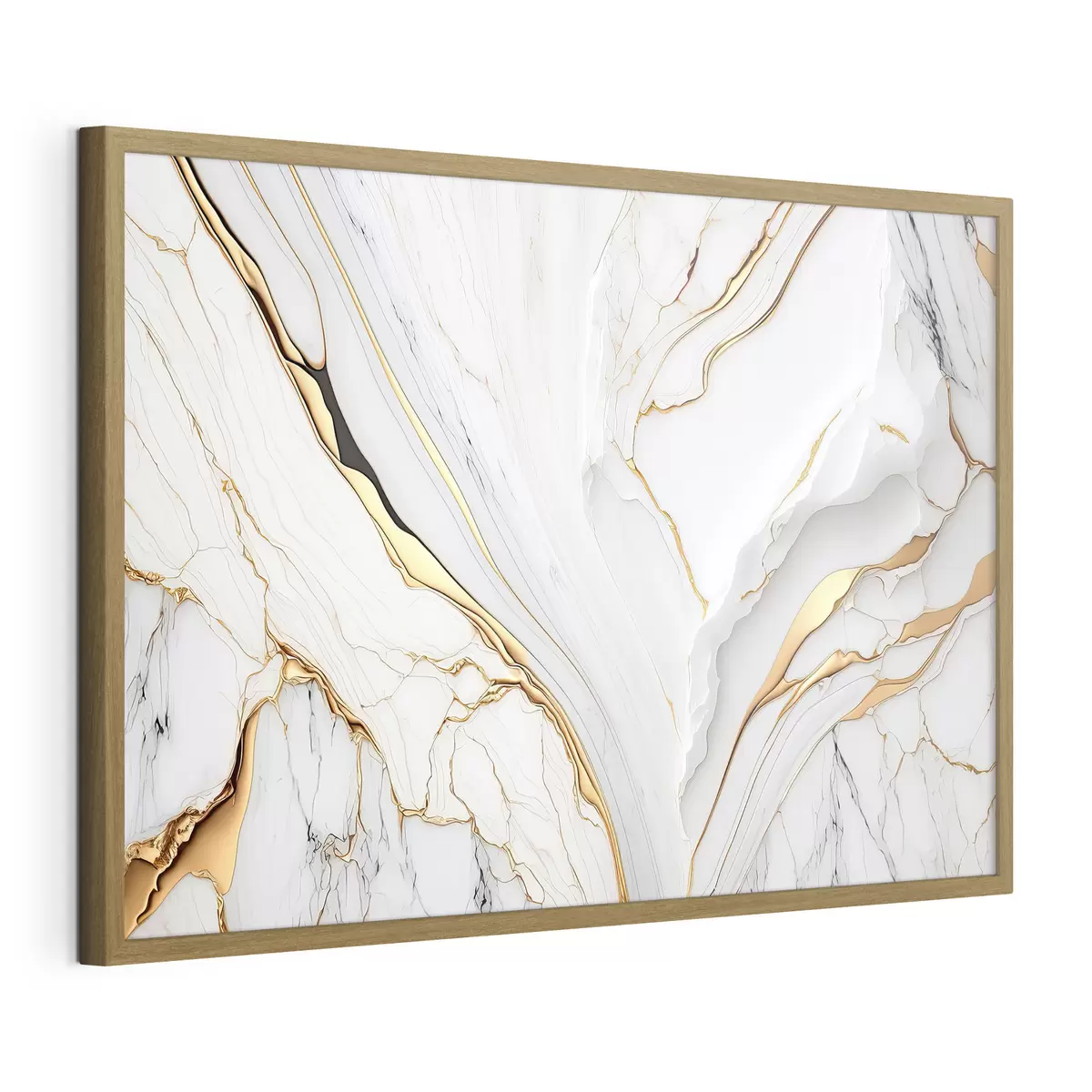Poster Huella blanca f34128
