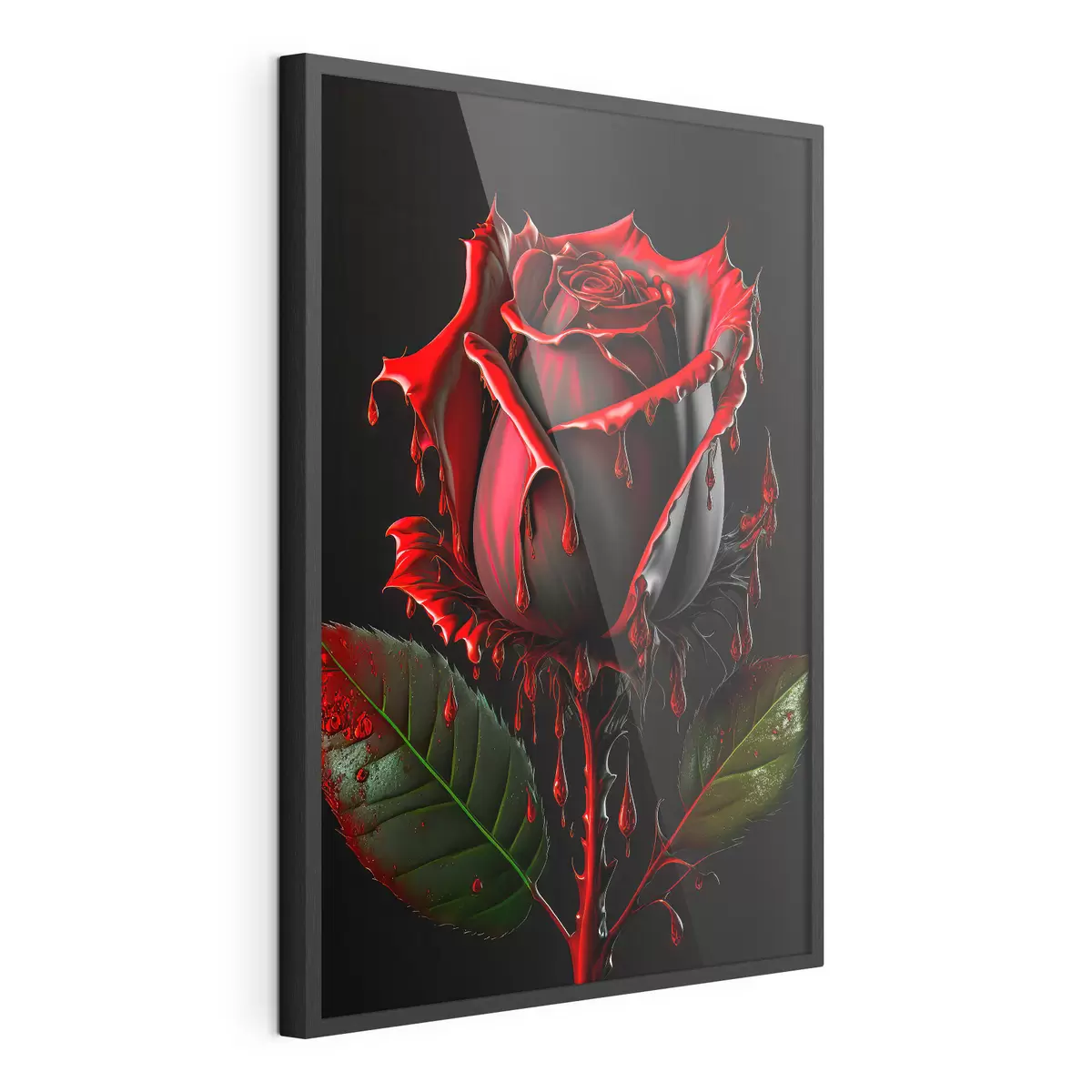 Poster Rosa oscura f33709