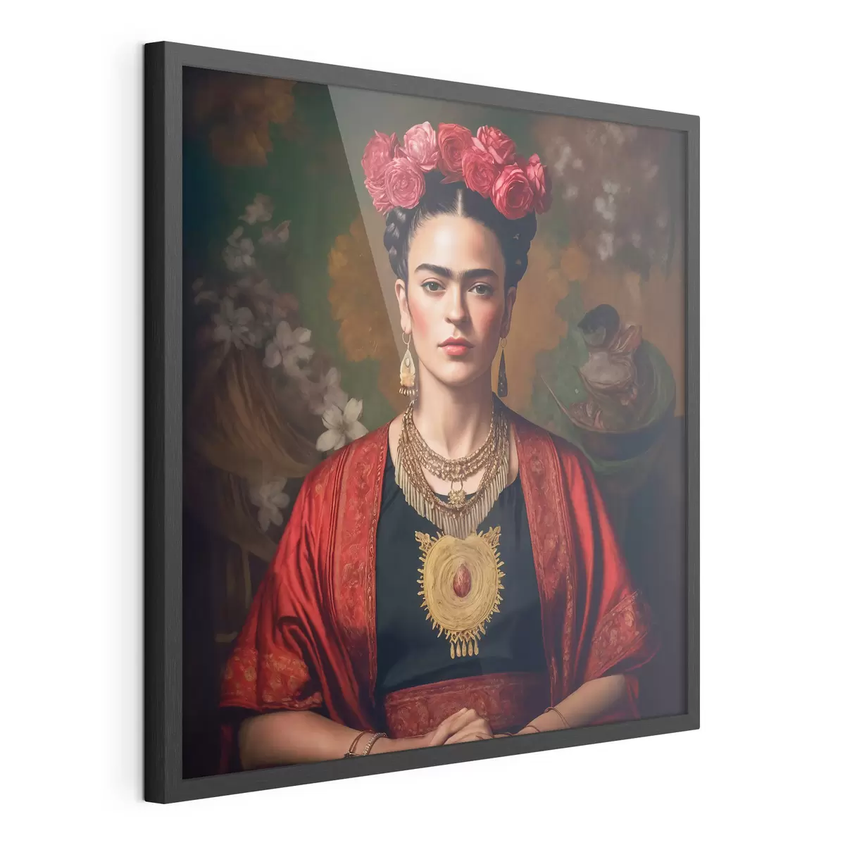 Poster Frida de rojo f32865