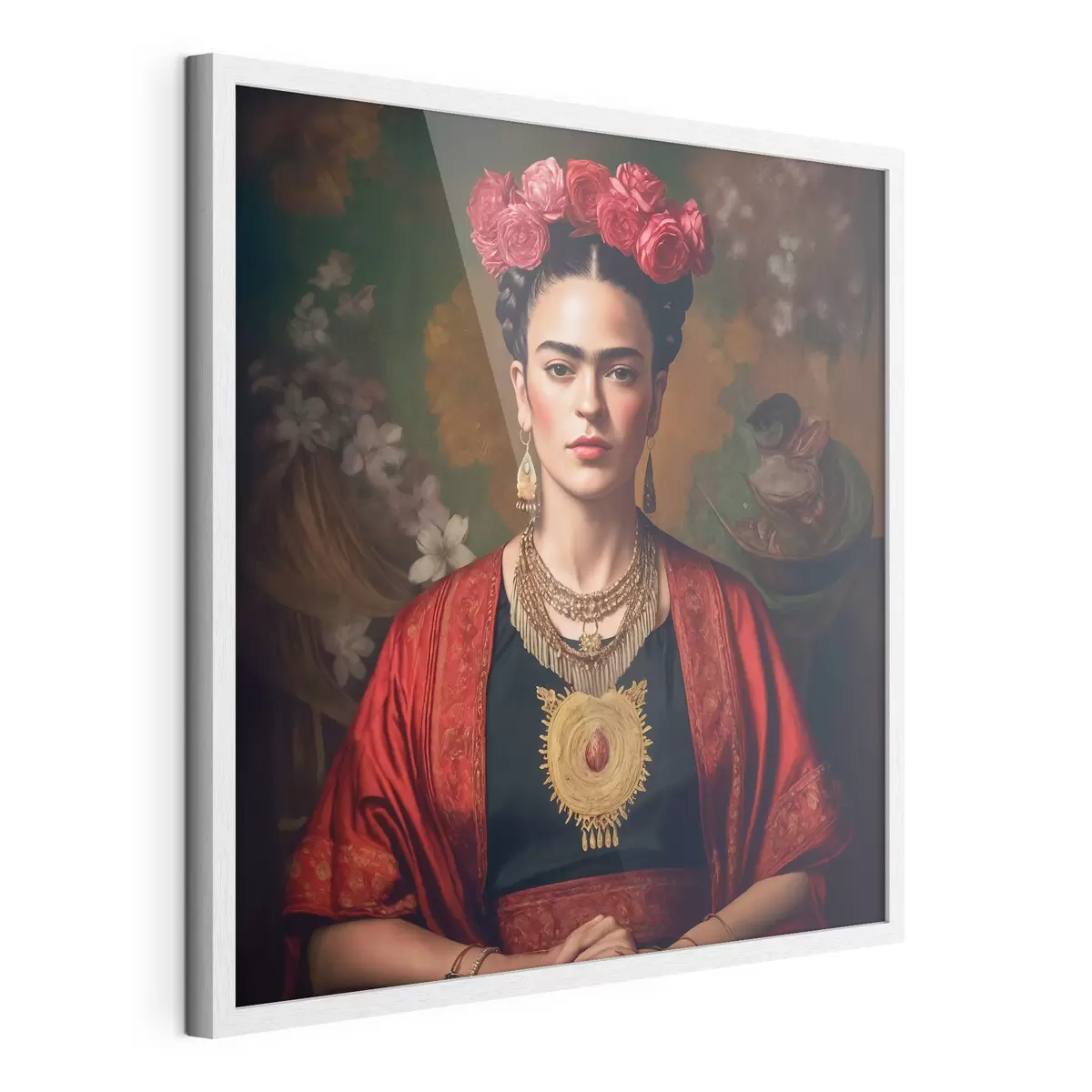 Poster Frida de rojo f32865