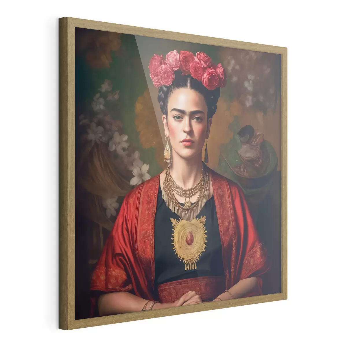 Poster Frida de rojo f32865
