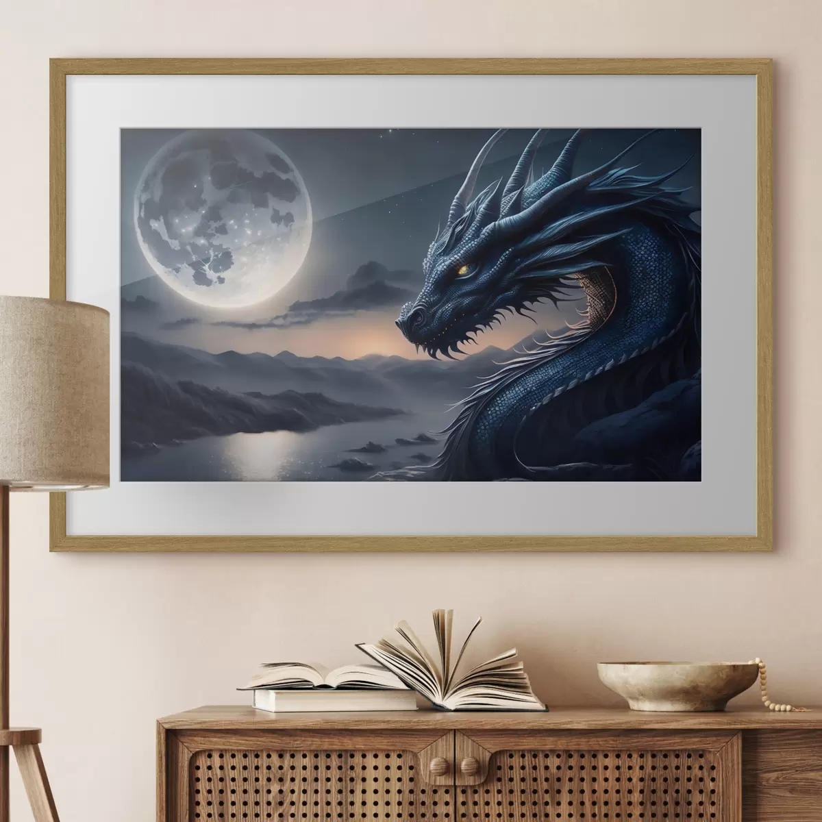 Poster Guardia lunar del dragón f32612
