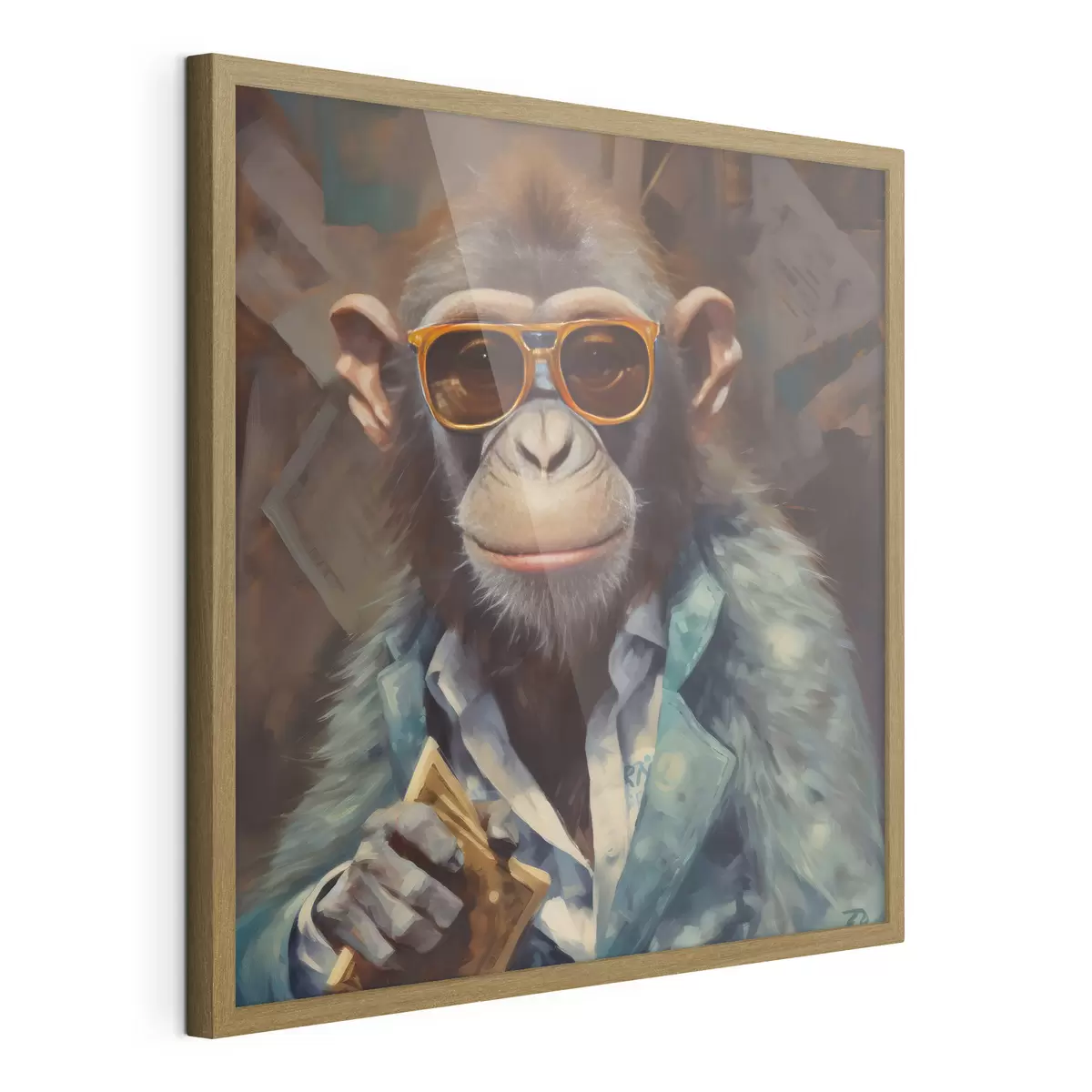 Poster Mono con cartera f32172