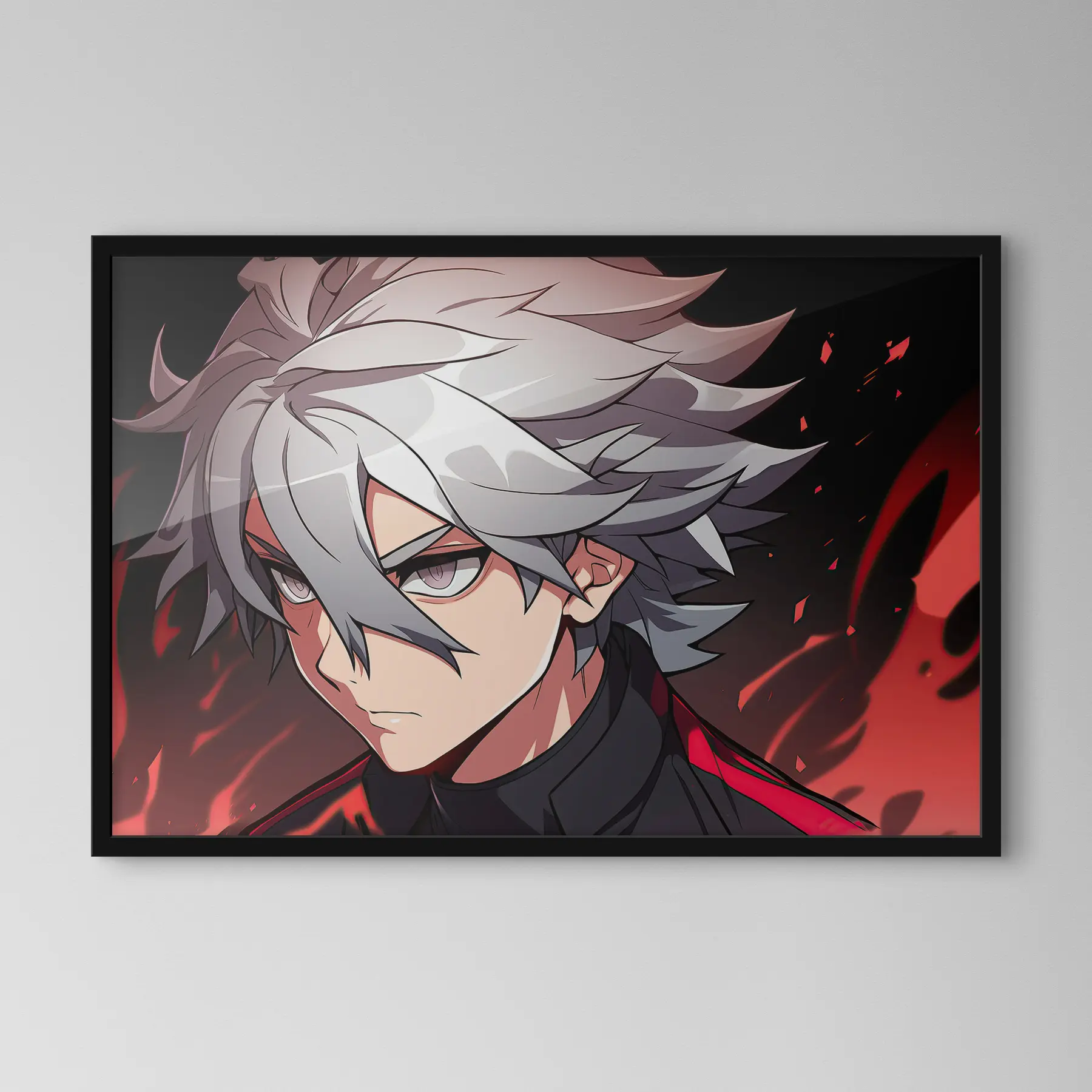 murales de pared Feroz determinación en la sombra f31159