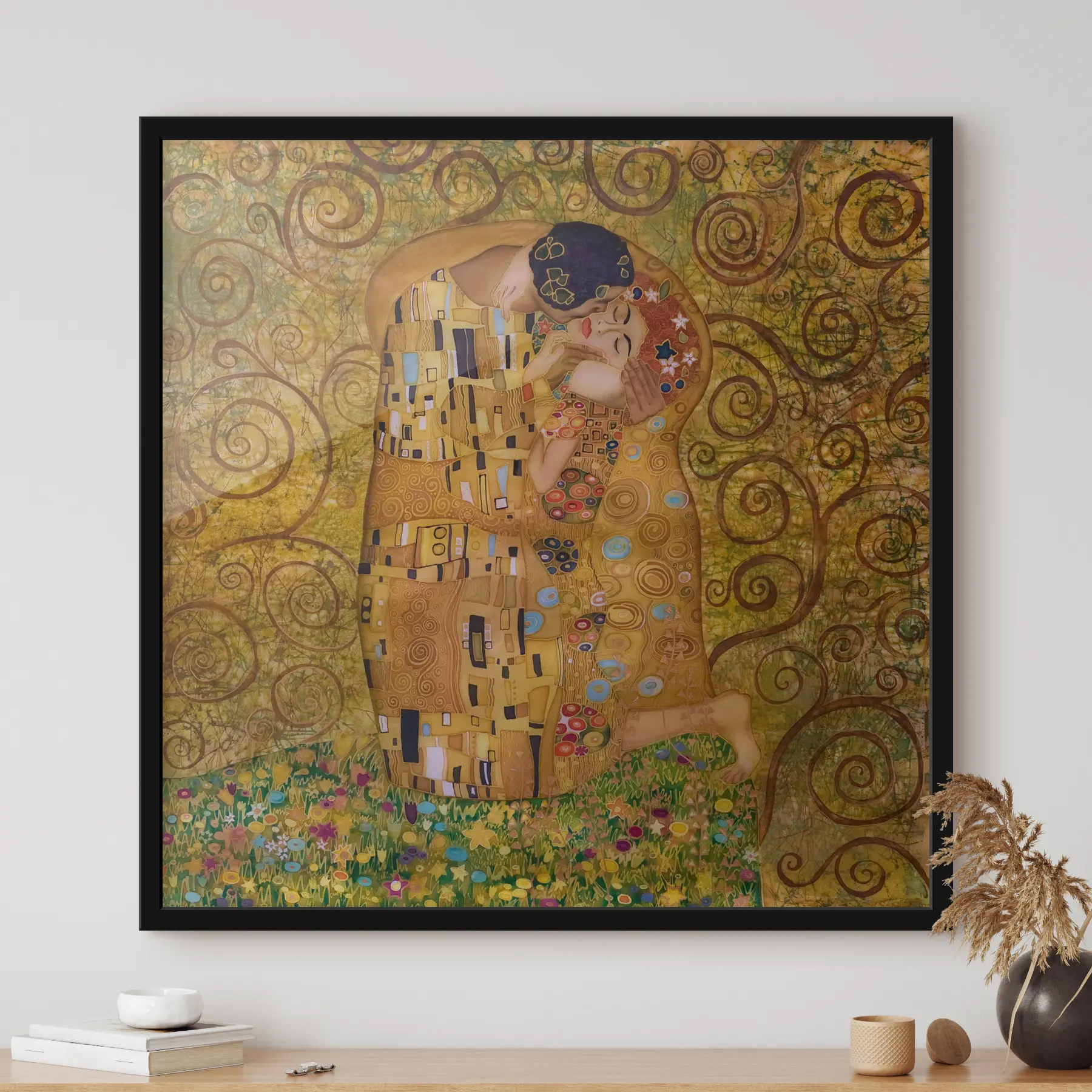 murales de pared Abrazo de amor y ternura f27031