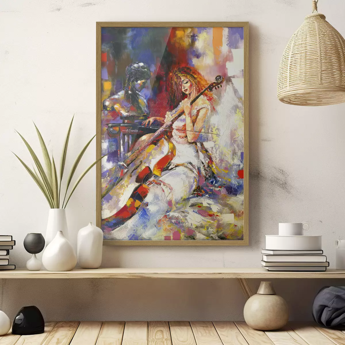 Poster Melodía y color en perfecta armonía f16795