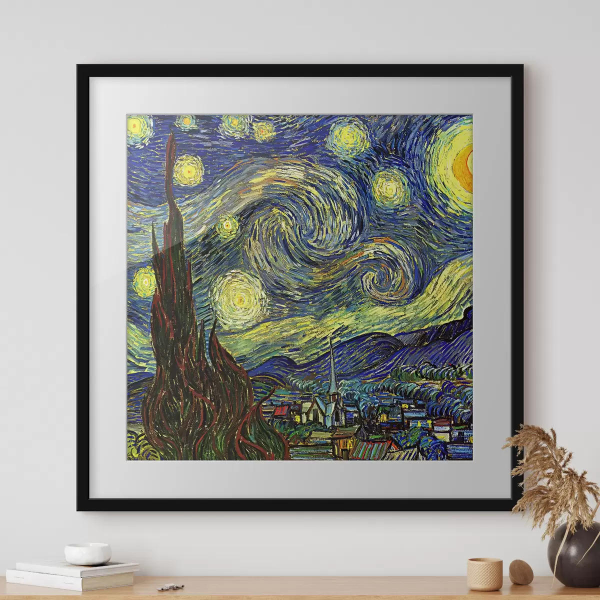 Poster Noche estrellada, Vincent van Gogh f15213