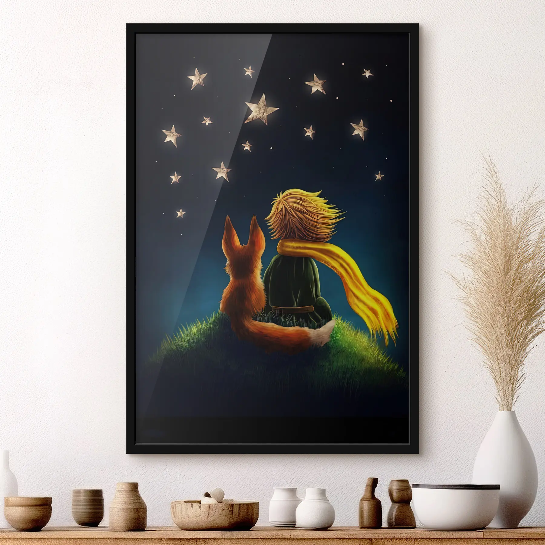 murales de pared Soñando bajo el cielo estrellado f15087