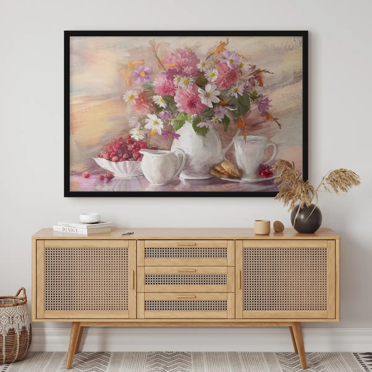 Poster Deliciosas flores y dulces f15070