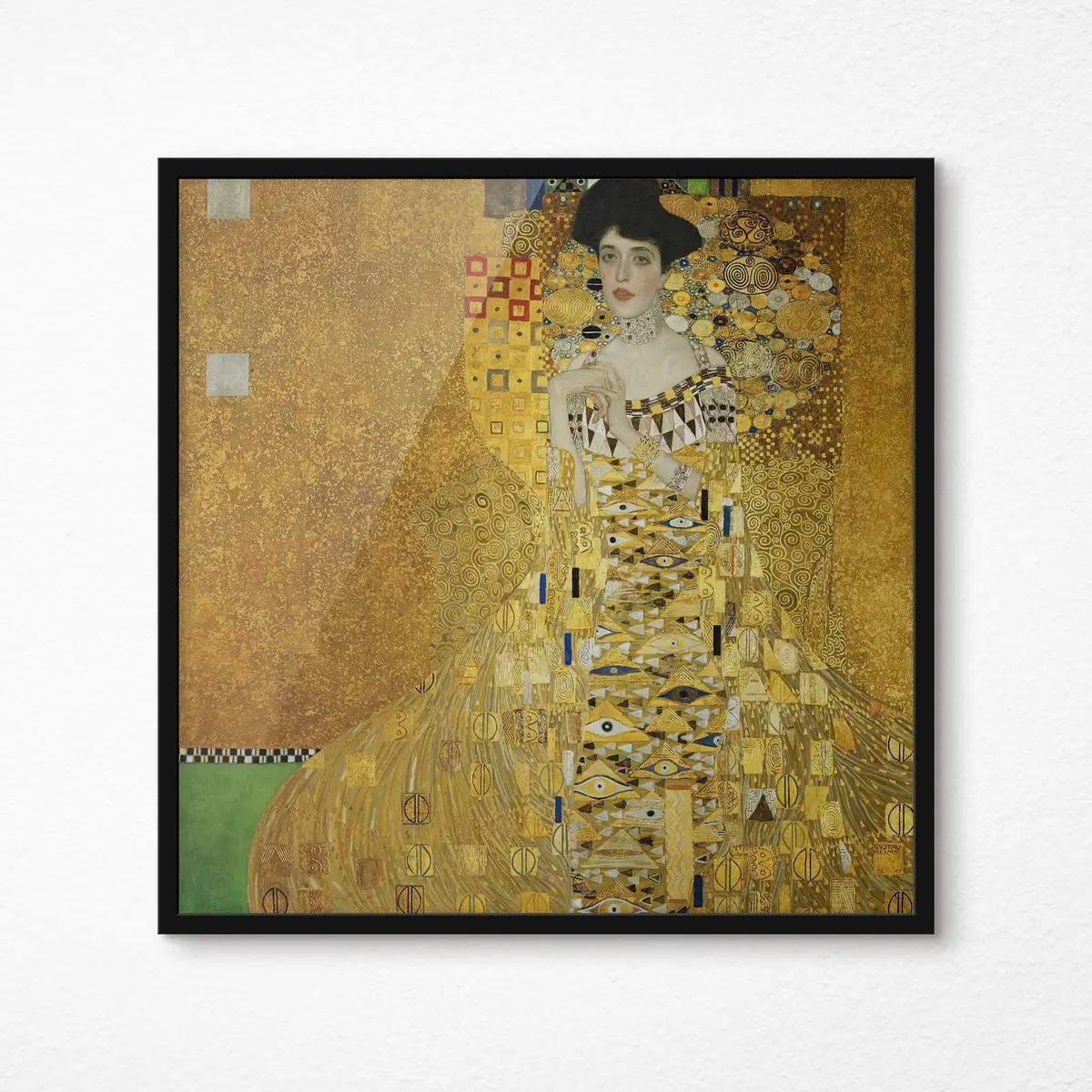 Poster Elegante dama con cautivador atuendo f11609