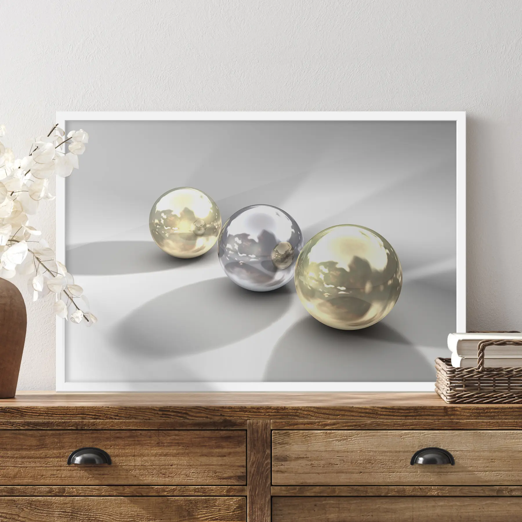 murales de pared Tres reflejos f04617