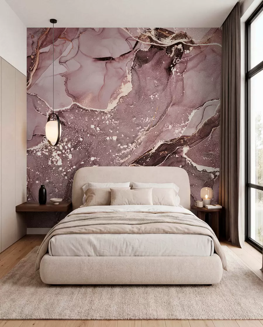 murales de pared Mármol rosa u93578v1