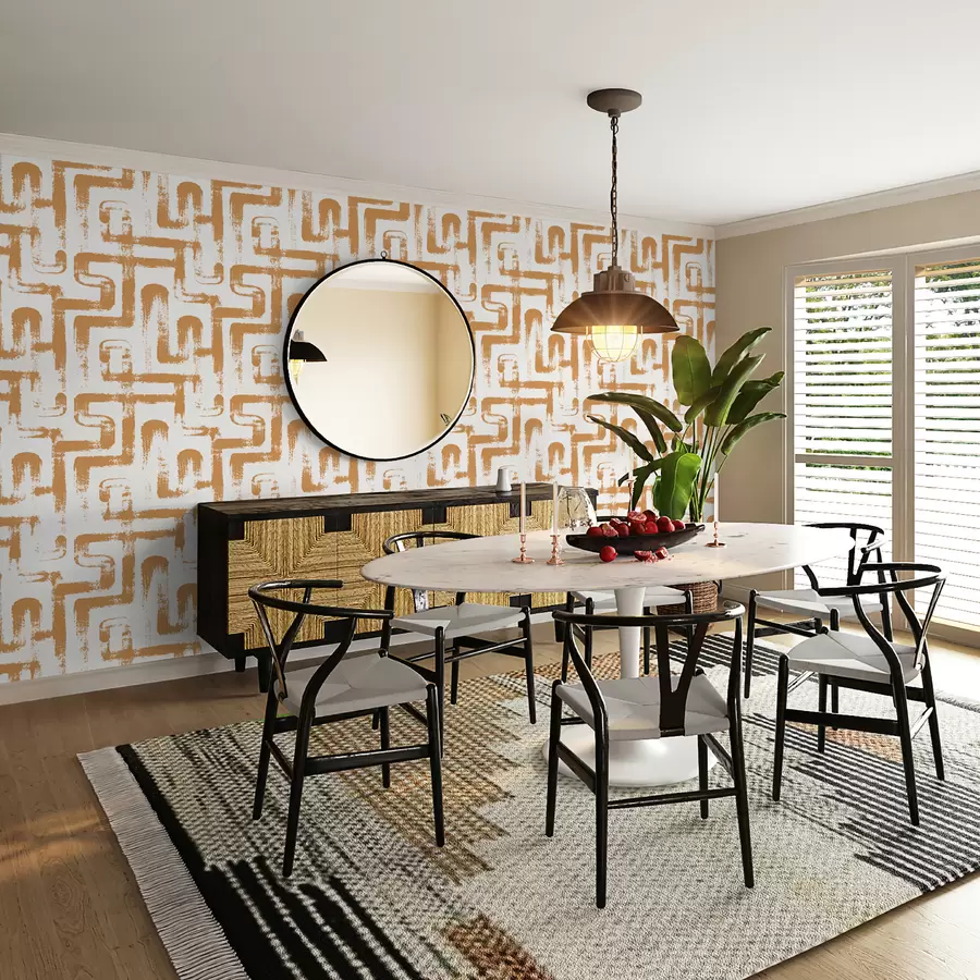 murales de pared Línea Magic: Naranja u99091v2