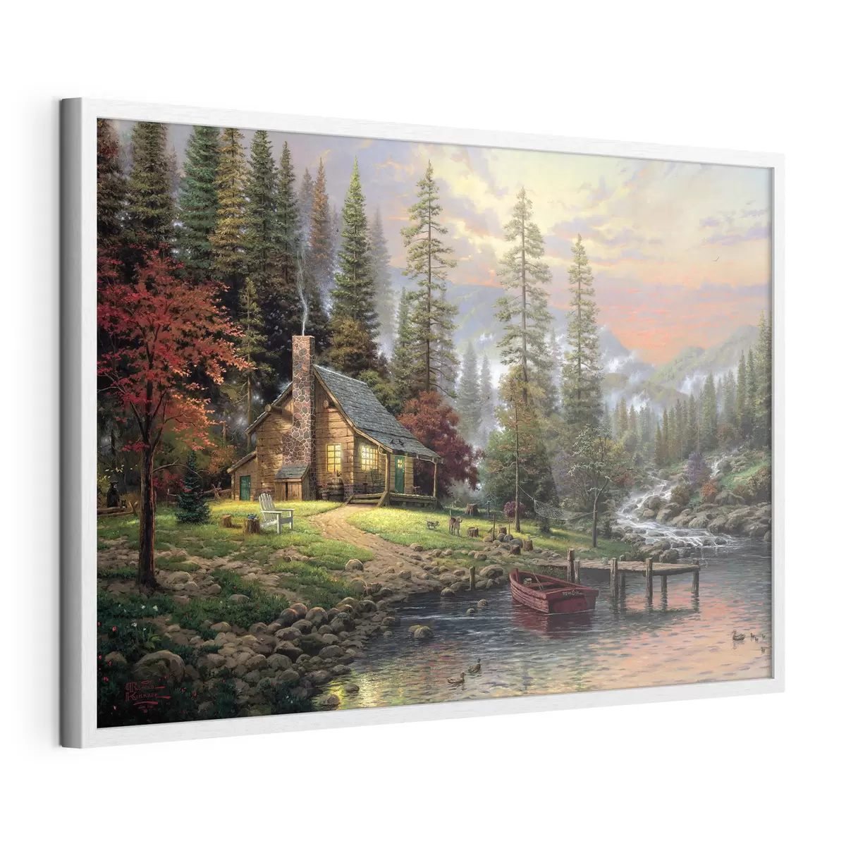 Poster Refugio en el bosque f15556