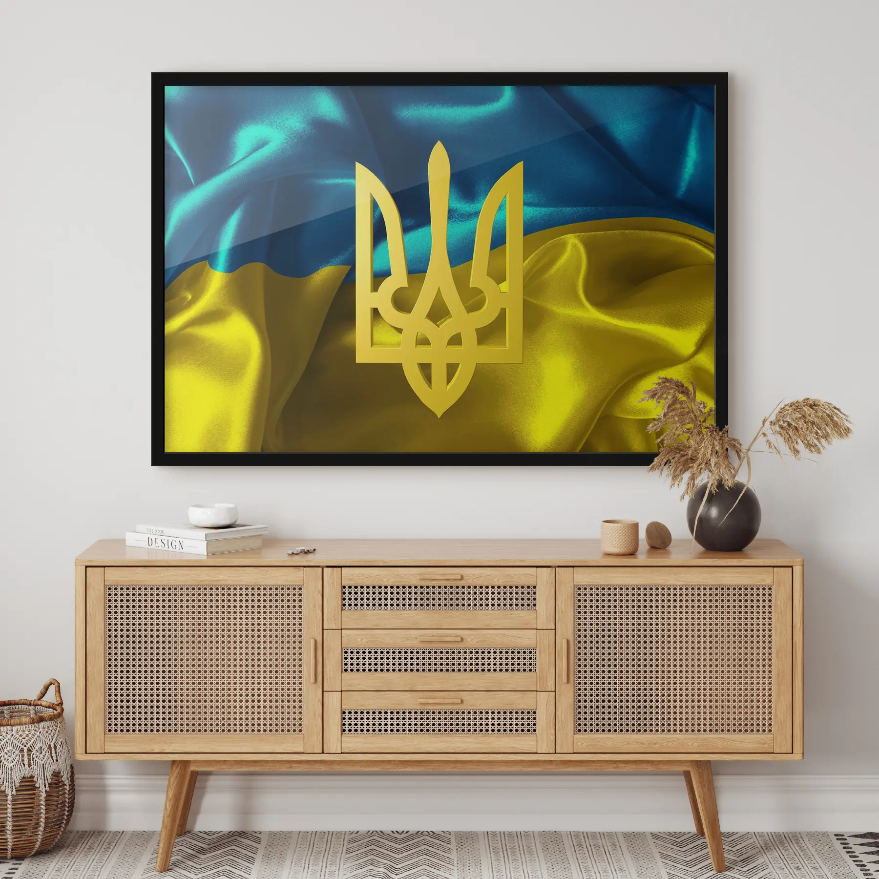 murales de pared Orgullo y resistencia ucranianos f26671