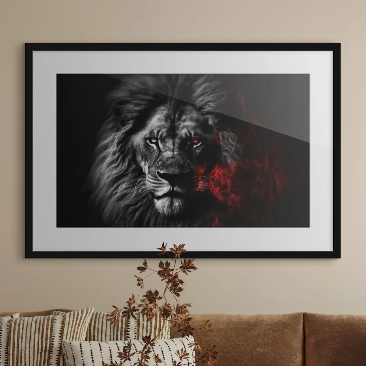 Poster Fuego indomable f33095