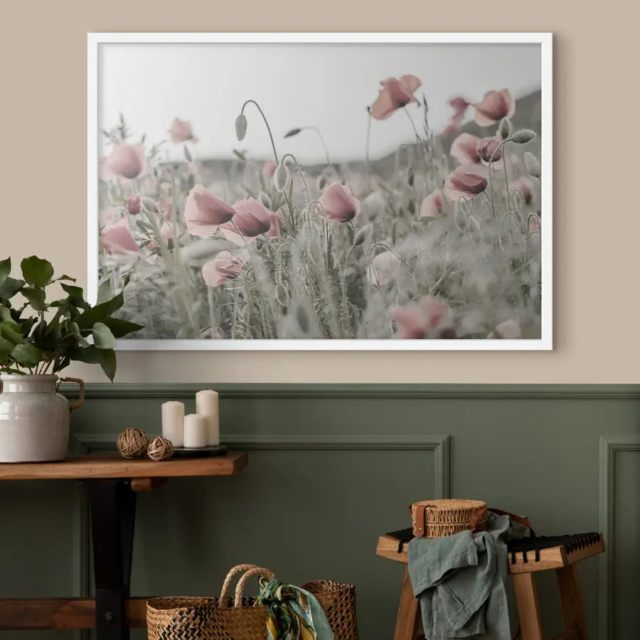 murales de pared Susurros rosados en la brisa f35592