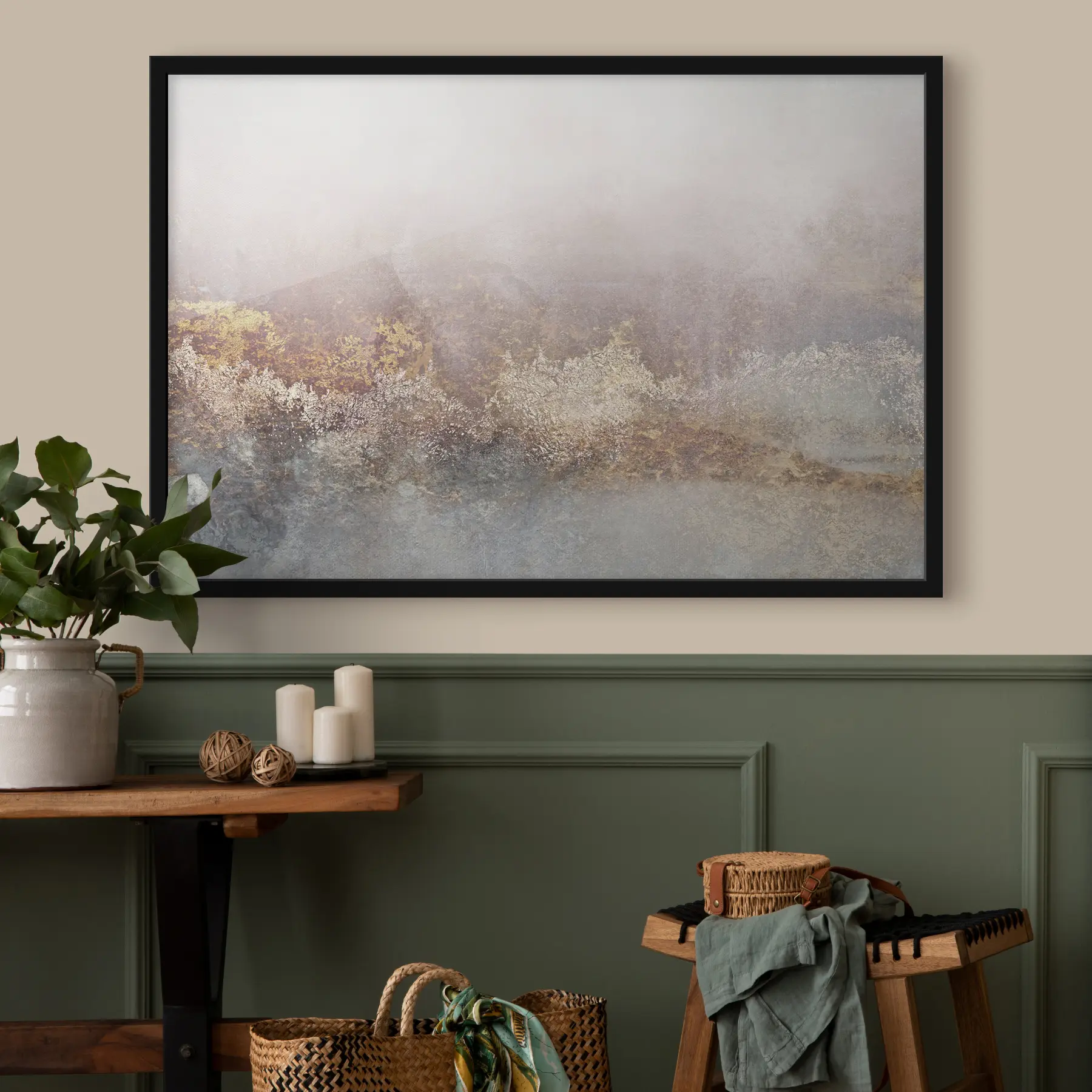 murales de pared Tonos suaves que se funden en tranquilidad. f35847