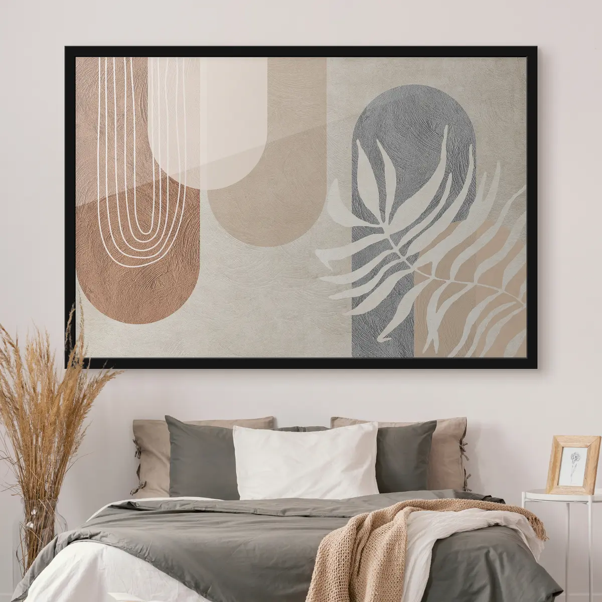 Poster Formas abstractas en tonos tierra f35796