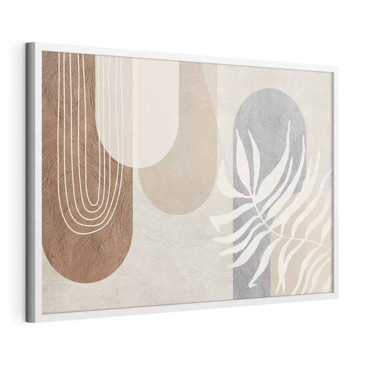 Poster Formas abstractas en tonos tierra f35796