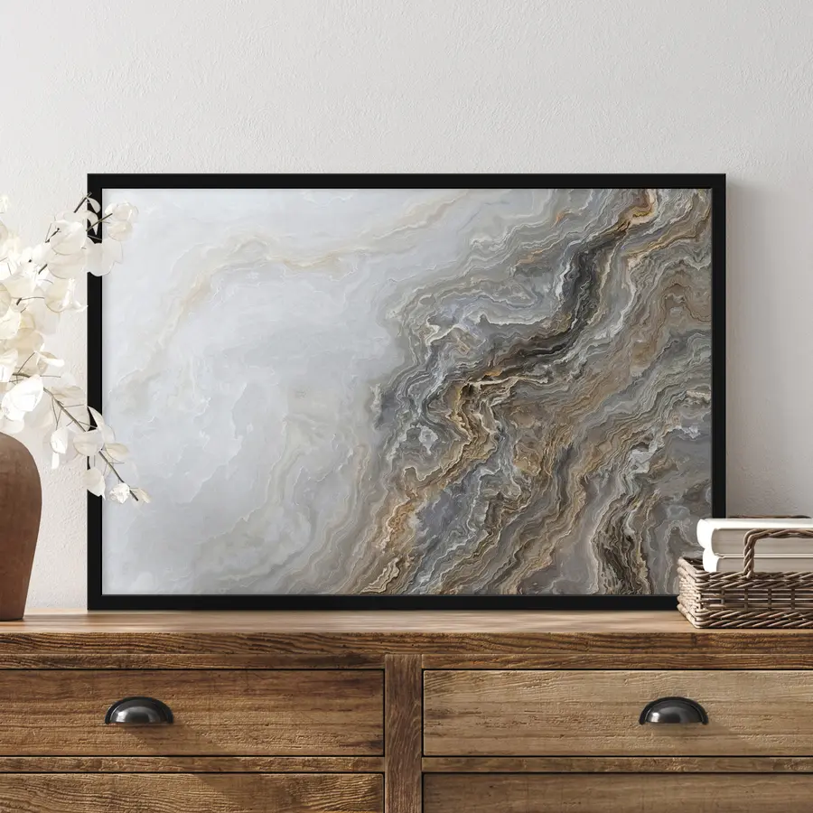 murales de pared Remolinos de serenidad natural f36030