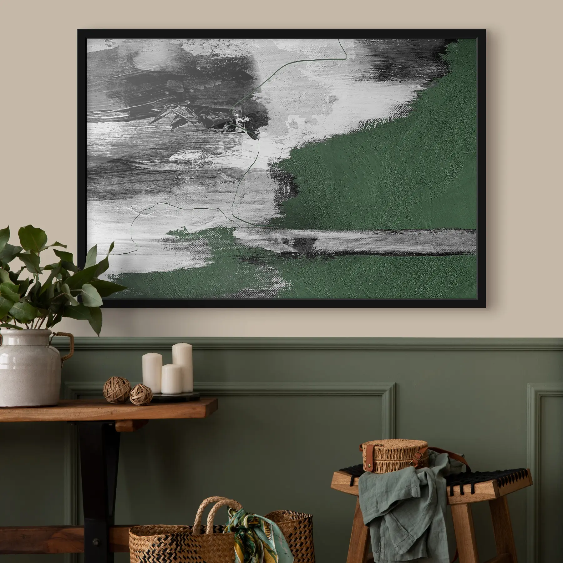 murales de pared Colores abstractos en armonía texturizada f36289