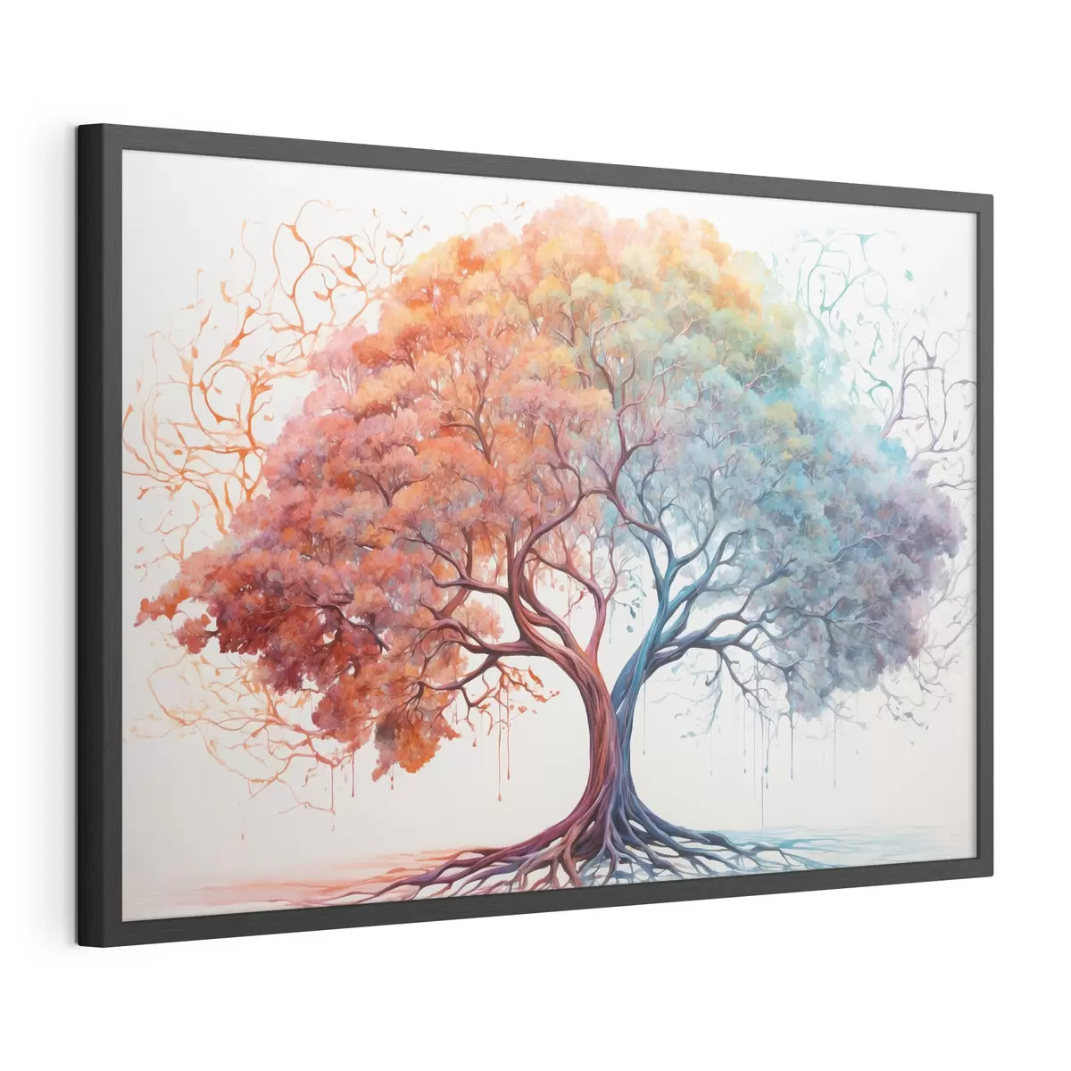 Poster Árbol arcoíris f36444