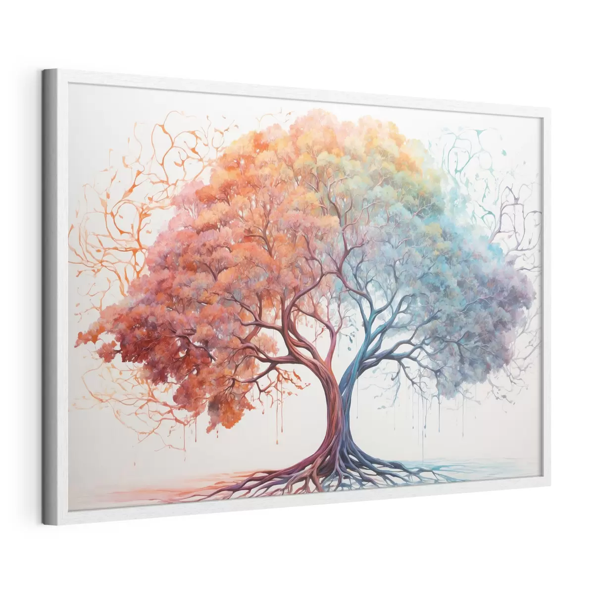 Poster Árbol arcoíris f36444