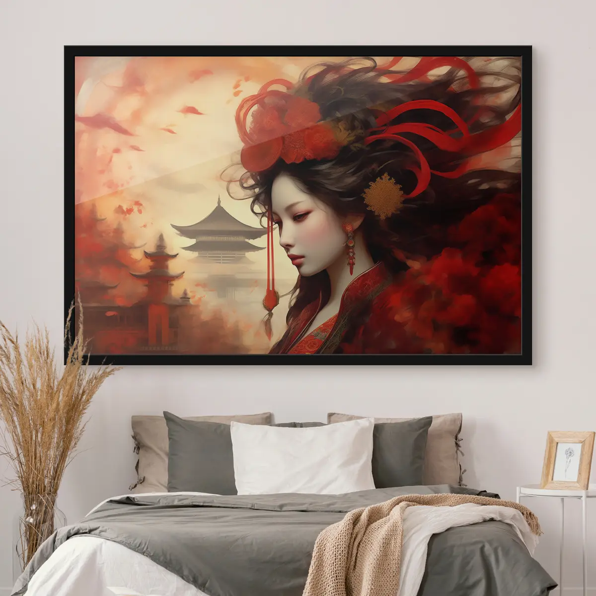 Poster Belleza elegante en un paisaje vibrante f36808