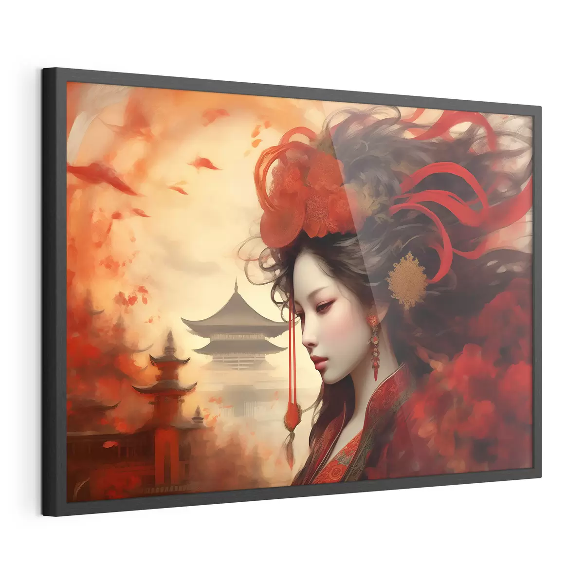 Poster Belleza elegante en un paisaje vibrante f36808