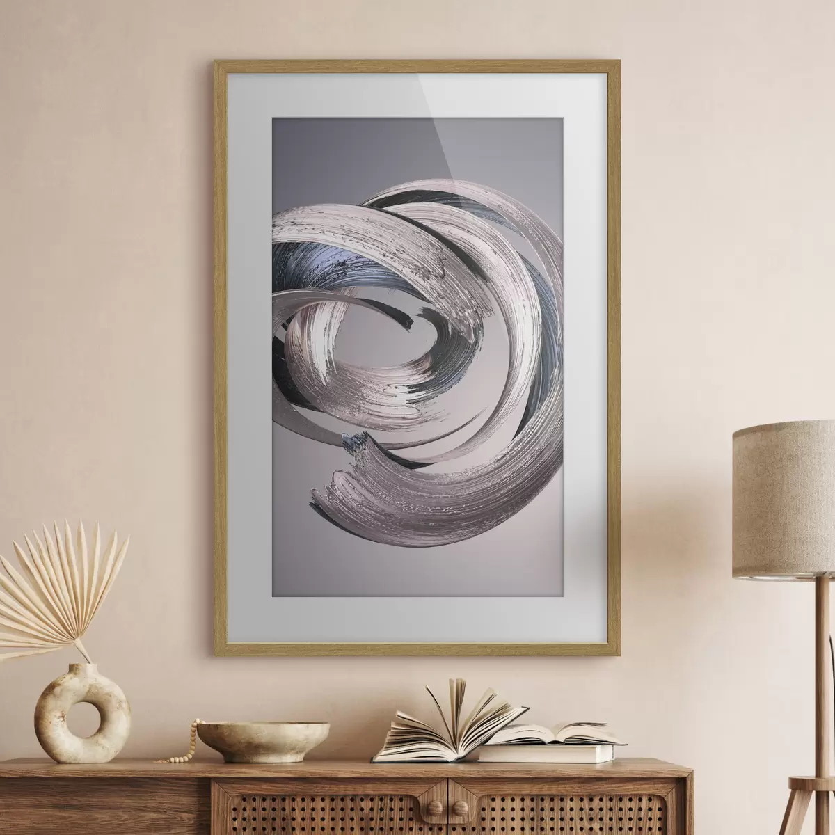 Poster Diseño abstracto elegante y fluido f01160