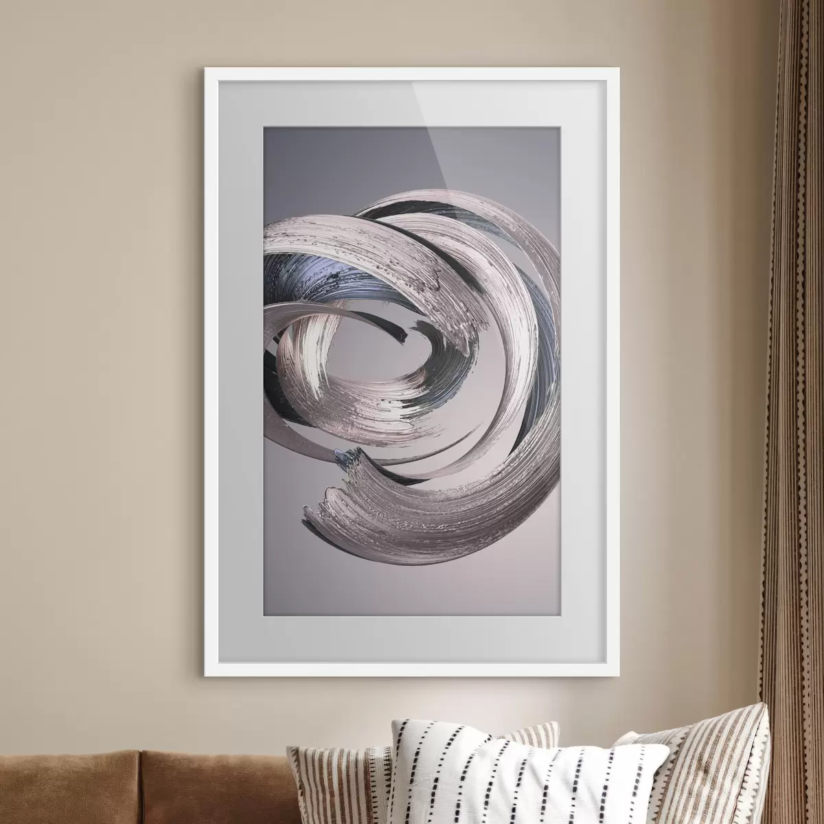 Poster Diseño abstracto elegante y fluido f01160
