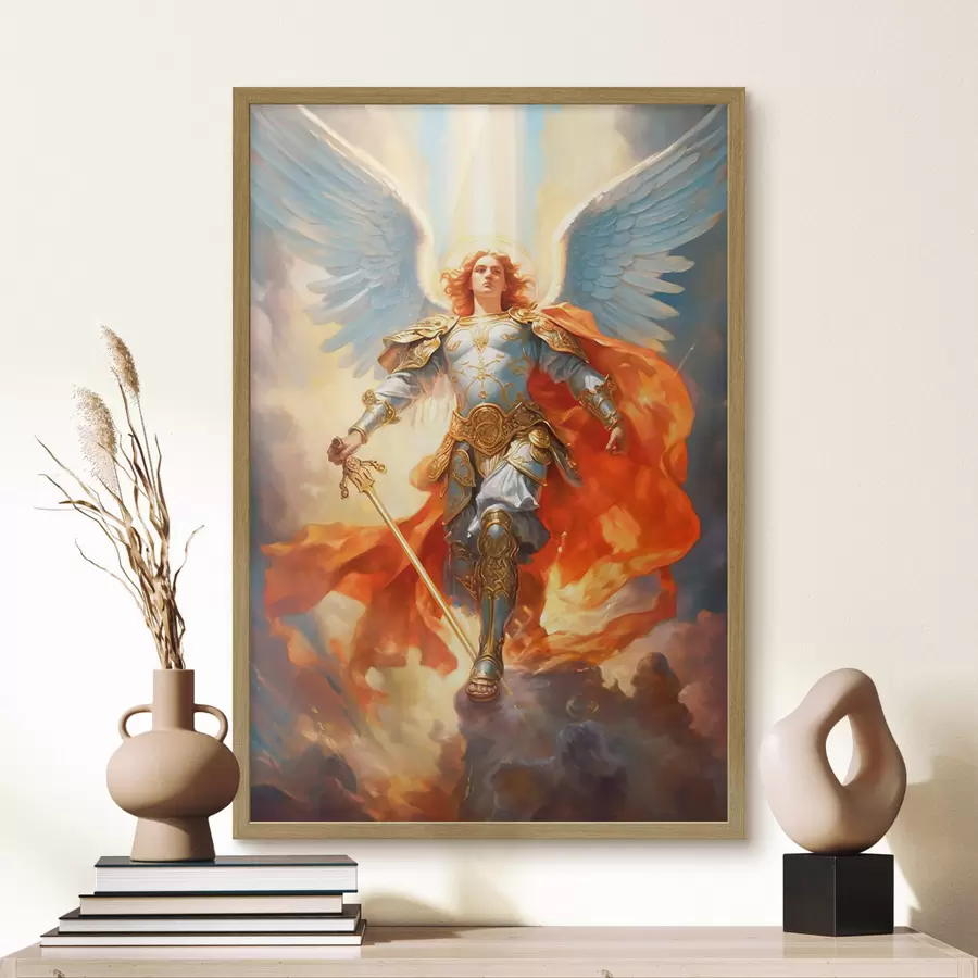 murales de pared Arcángel Miguel f35352