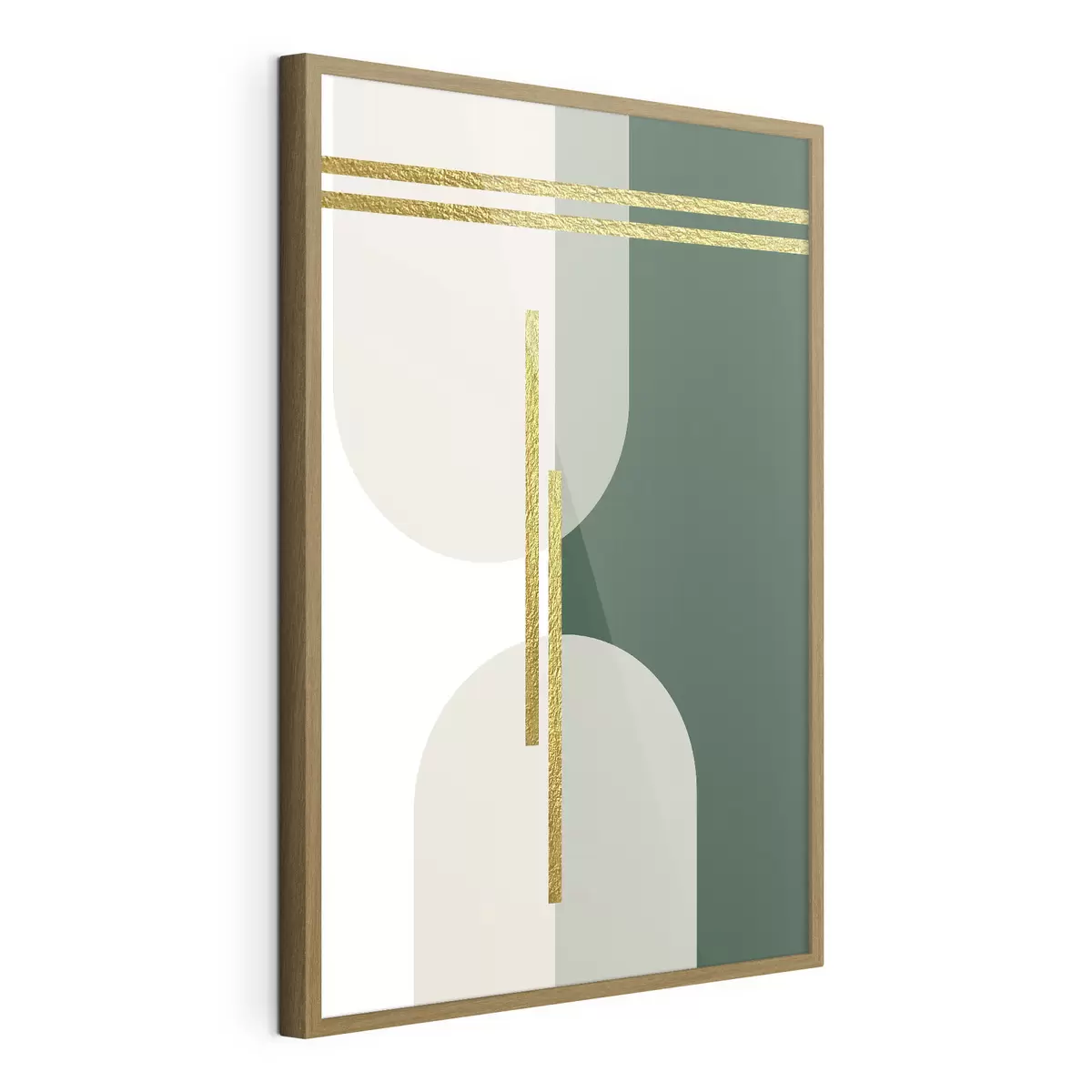 Poster Formas modernas en colores suaves f35943