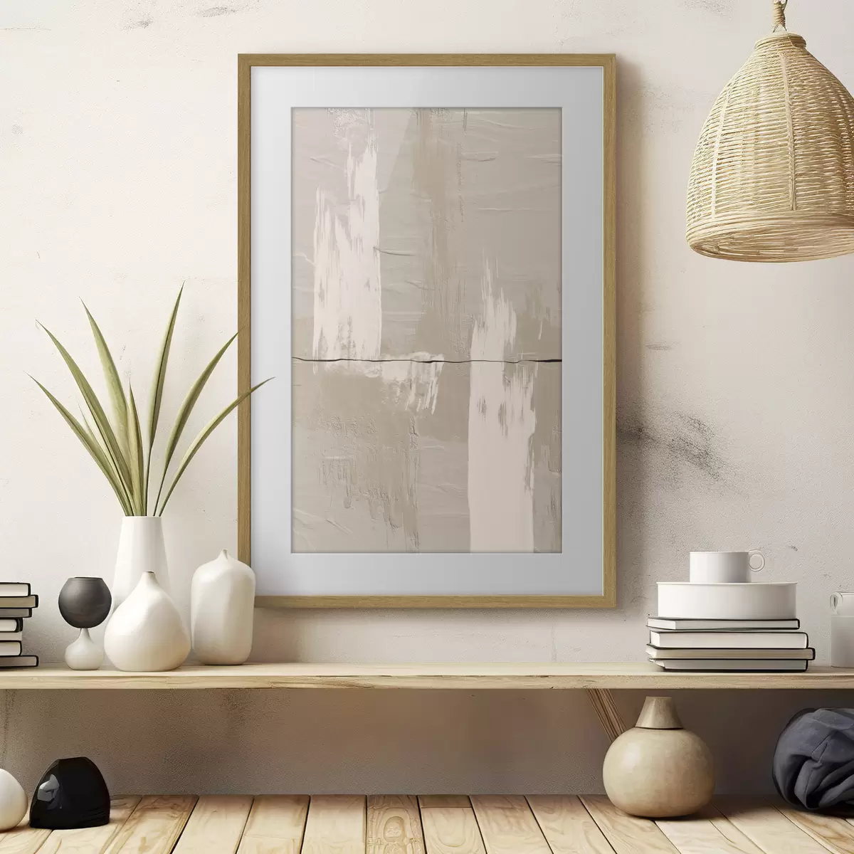 Poster Una sola línea oscura f36304