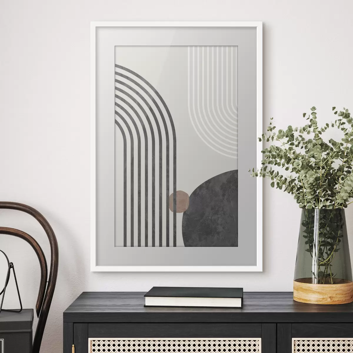 Poster Arcos en contraste f36493